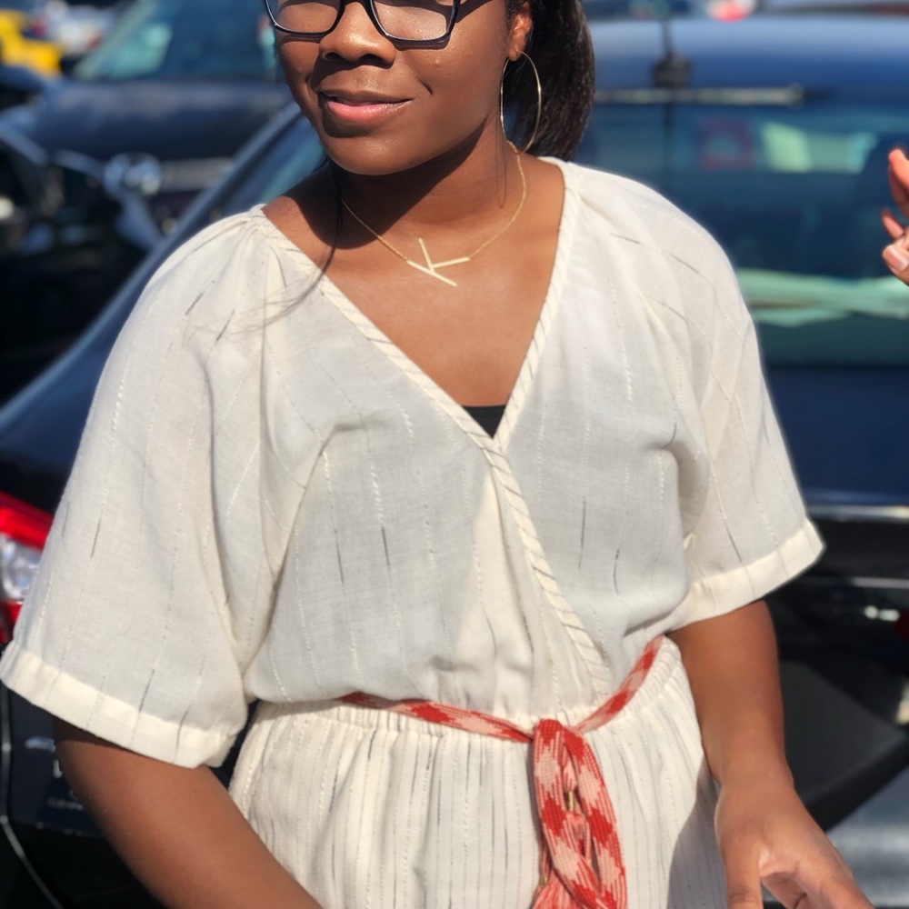 Anthropologie jumpsuit